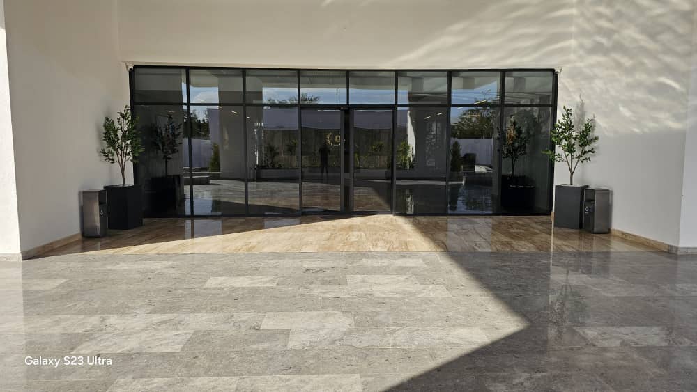 Glass Entrance